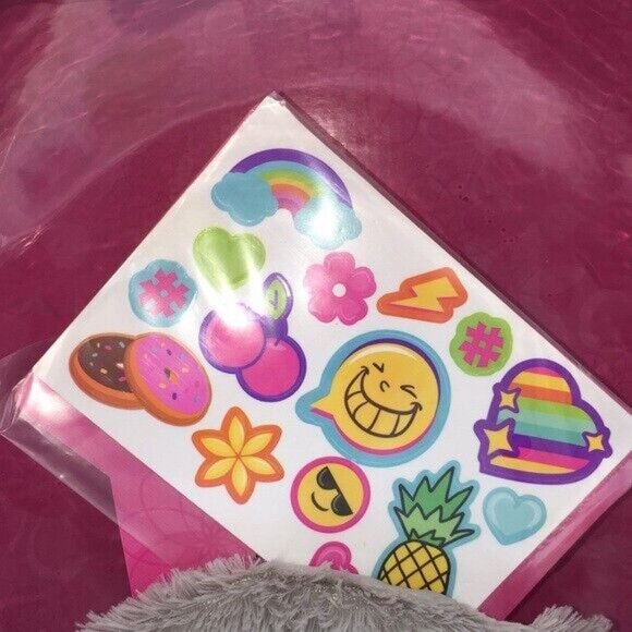 My Life As Clear Egg Chair with Soft Grey Cushion and Stickers Dolls Furniture - Picture 9 of 12